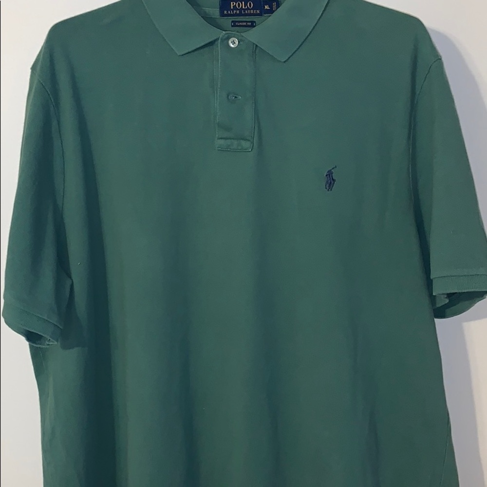 Green XL Ralph Lauren Polo T-Shirt